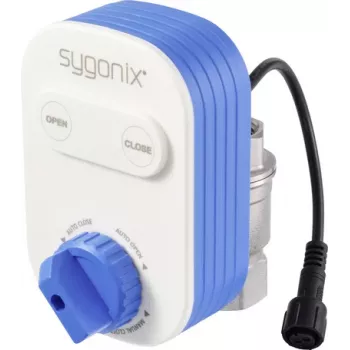 Sygonix SY-6879936 Wireless Ball Valve Actuator 10 bar max for DN15 Valves
