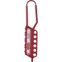 Sygonix SY-6872556 Lockout Hasp 42 mm Red