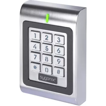 Sygonix code keypad SY-6879940 RFID 12/18V DC IP66 surface-mounted black (SY-6879940)