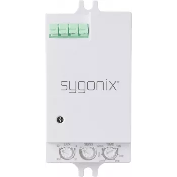 Sygonix SY-6879924 Ceiling/Wall PIR Presence Detector, 180°/360°, Relay, White