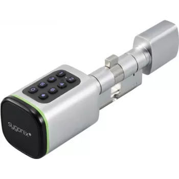 Sygonix SY-6121660 Bluetooth Smart Lock Cylinder Class C with Illuminated Keypad
