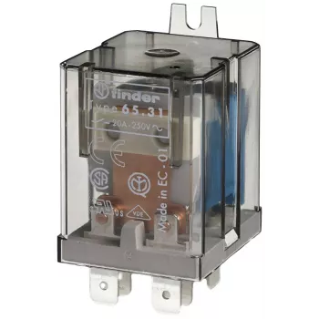 Finder 65.31.8.230.4309 Plug-in Power Relay 230 V AC 30 A 1 NO