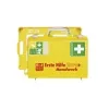 Söhngen DIN 13157 C First Aid Kit, Orange ABS Plastic, Wall-Mountable, Dust-Proof and Splash-Proof, Refillable, for up to 20 People 0371096