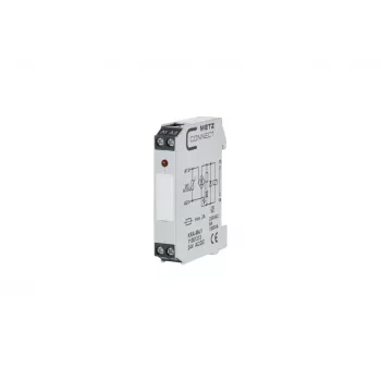 METZ CONNECT KRA-M4/1 Interface Relay Module, 1 Changeover Contact, 24 V AC Coil, White 11061313