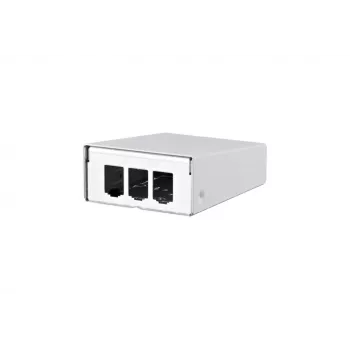 METZ BTR E-DAT modul Surface-Mounted Enclosure, 3-way, unpopulated, pure white RAL9010 130861-0302-E
