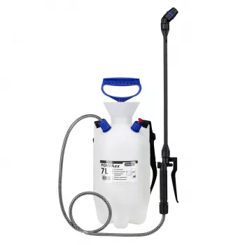 Pressol 06905 industrial pressure sprayer 7 L transparent white