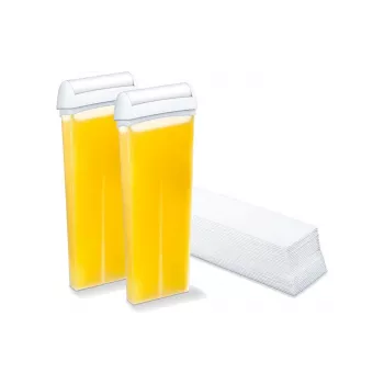 Beurer HL 40 Warm Wax Refill Cartridge – 50 ml Roll-On Beeswax-Based (HL041)