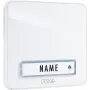 M-E MODERN-ELECTRONICS KTA-1 W Doorbell Push Button, Surface-Mounted, White