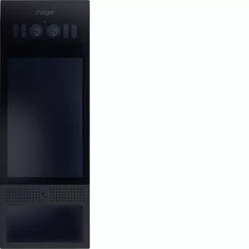 Hager RTQ540X Outdoor Station Video Touch Display IP RFID PIN Intercom