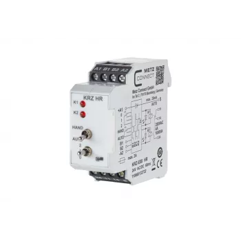 METZ CONNECT 110668132722 Power Relay White 24V DC 2PDT 8A PCB Mounting
