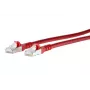 METZ CONNECT 1308451066-E 1m Cat6a S/FTP red patch cable
