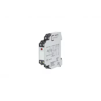 METZ CONNECT 11061913 Interface Relay Module, 24 V AC Coil, 1 Changeover, 6 A, White