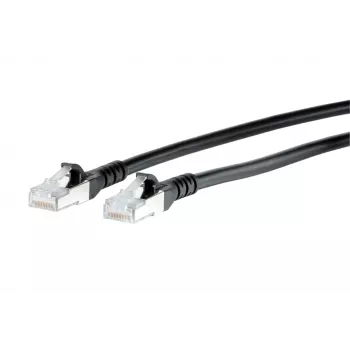 METZ CONNECT 1308451000-E Cat.6A patch cable, RJ45 to RJ45, gold contacts, 10GBase-T