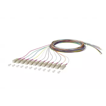 METZ BTR 150N1CO0020E OpDAT Pigtail SC-PC OM4 12 Colours 2.0m Multimode Fibre G50/125