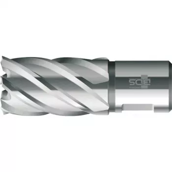 BDS HSS Standard 22.0 mm Annular Cutter with Weldon Shank, 30 mm Cutting Depth (KBK-022)