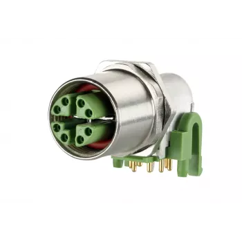 METZ Connect MMT471A315 8-Pole PCB Terminal Block Socket, 3.5mm Pitch, Screw Connection, Green