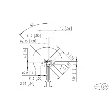 METZ MMT471A115 PCB socket, 4-pin, 3.5 mm pitch, green