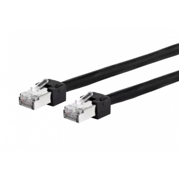 METZ CONNECT 13084V1500-E Cat6 S/FTP Network Cable, RJ45, 1.5 m, Black