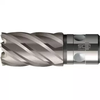 BDS KBK-F 014 HSS-Co 8% 14 mm core drill with QuickIN shank, 35 mm cutting depth