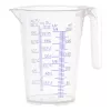 Pressol 07 060 measuring jug 0.25 L PP transparent with spout and handle