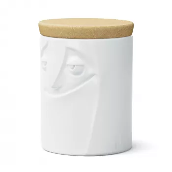 FIFTYEIGHT PRODUCTS Charmant Porcelain Storage Jar 1700 ml White