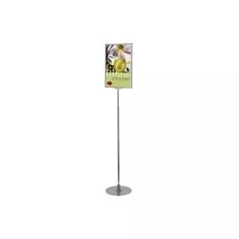 LMG PLSTA4-SI A4 Silver Snap Frame Poster Stand
