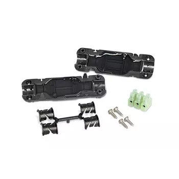 HellermannTyton 435-01651 Cable Connector, Black, Polyamide, 24 mm Length, 29 mm Width, -30 to 130 °C, 1 pc.