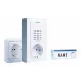 m-e modern-electronics FG-2.2 Wireless Doorbell Complete Set with Name Plate