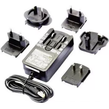 Dehner SYS 1541-2412-W2E 12V 2A Fixed Voltage Plug-In Power Supply, 24W, 5.5x2.1mm DC Plug, Level VI