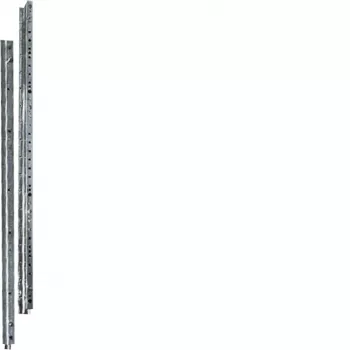 Hager UN06A universal mounting profile, stainless steel, 897 mm, 2 pieces