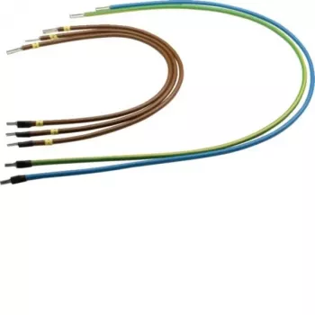 Hager Y90B outgoing cable 5-Pole 63A 900mm for busbar power distribution