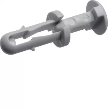 Hager L5067 expansion rivet, 6 mm drill hole, 3-8 mm clamping thickness, halogen-free, grey