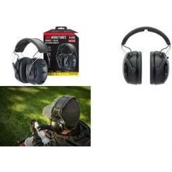 3M WorkTunes Connect & Solar Wireless Bluetooth Hearing Protector with Solar Charging Function 90570E-1