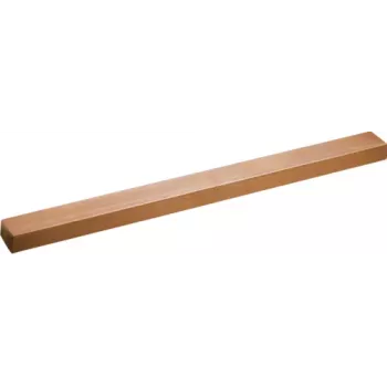 Hager UM22B universal copper bar 20x10mm 2-Field 500A 495mm