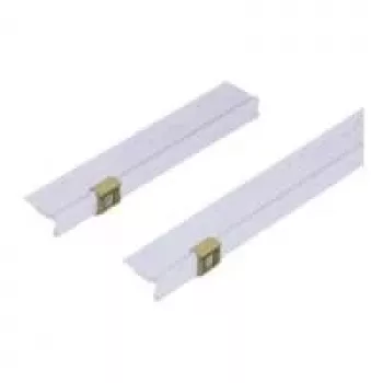ELBA Pendulum File Tab, 10 cm, Transparent, 50 Pieces (99711)