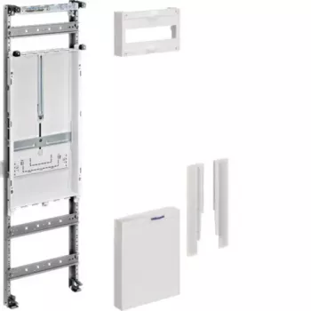 HAGER meter place accessory set ZU21A, 900mm, 1 meter place, pre-fitted, 3-Phase, 63A