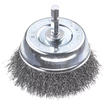 kwb Cup Brush - Twisted Knot - 0.3 mm - 6 mm - 7.5 cm - Metal - Stone - Metal (606330)