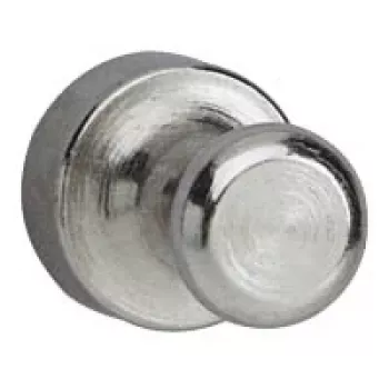 MAUL 6168696 Super Magnet Cylindrical Neodymium Magnets, 10 mm Diameter, 10 Pieces, Silver