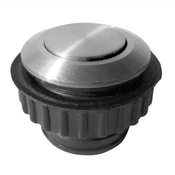 Grothe PROTACT 650 VA Stainless Steel Bell Push Button, Flush-Mounted, 1 NO Contact, IP54 62070