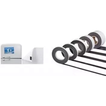 MAUL Self-Adhesive Magnetic Tape 60 mm x 10 m, 1 mm Thick, Flexible, Individually Cuttable (6156509)