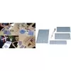 WEDO Lettering Stencil Set, 5 mm, 10 mm, 20 mm, Transparent, Plastic Case (70 12)