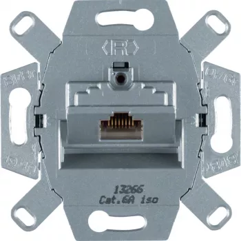 Hager G3139 RJ45 Cat.6 Shielded Data Outlet Insert for Trunking