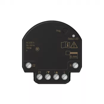 JUNG HOME Roller Shutter Actuator 1-Channel Mini with 2 Binary Inputs, Bluetooth Mesh BTJ1B2U