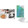 3M Bumpon SJ5300 BL Transparent Self-Adhesive Protective Bumper Set (100 Pcs: 50x SJ5302 7.9mm, 30x SJ5312 12.7mm, 20x SJ5344 19.1mm)