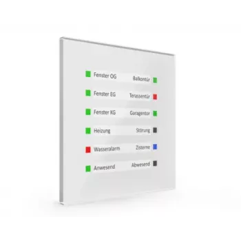 MDT SCN-GLED1W.01 KNX Glass LED Display, White