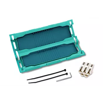 HellermannTyton WIC1-0 Green Snap-On Cable Marker 0, PP, 1.5-2.5 mm 435-00656