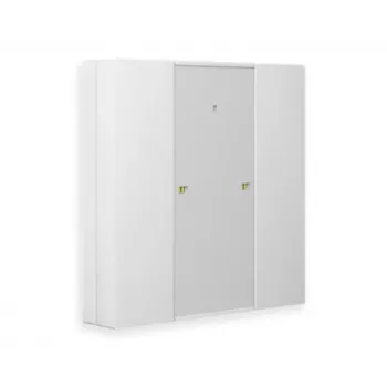 MDT RF-TA55A2.01 KNX RF+ Wireless Push-Button 2-fold Plus with Switching Actuator, Pure White Matt