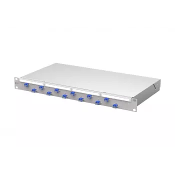 METZ mecatech VIK 12xLC-D OS2 Fibre Optic Patch Panel 1504507412-F