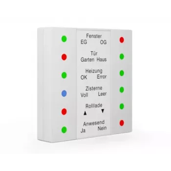MDT SCN-LED55.01 LED Indicator Insert 55mm Pure White Glossy