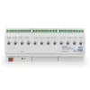 MDT AKI-1216.04 KNX Switch Actuator, 12-Channel, 12 TE DIN Rail, 16/20 A, 230 V AC, Capacitive Load 200 µF